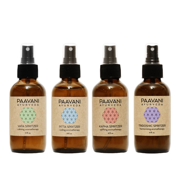 Sacred Aromatherapy Ritual Kit – Ayurvedic Mood & Dosha Balance