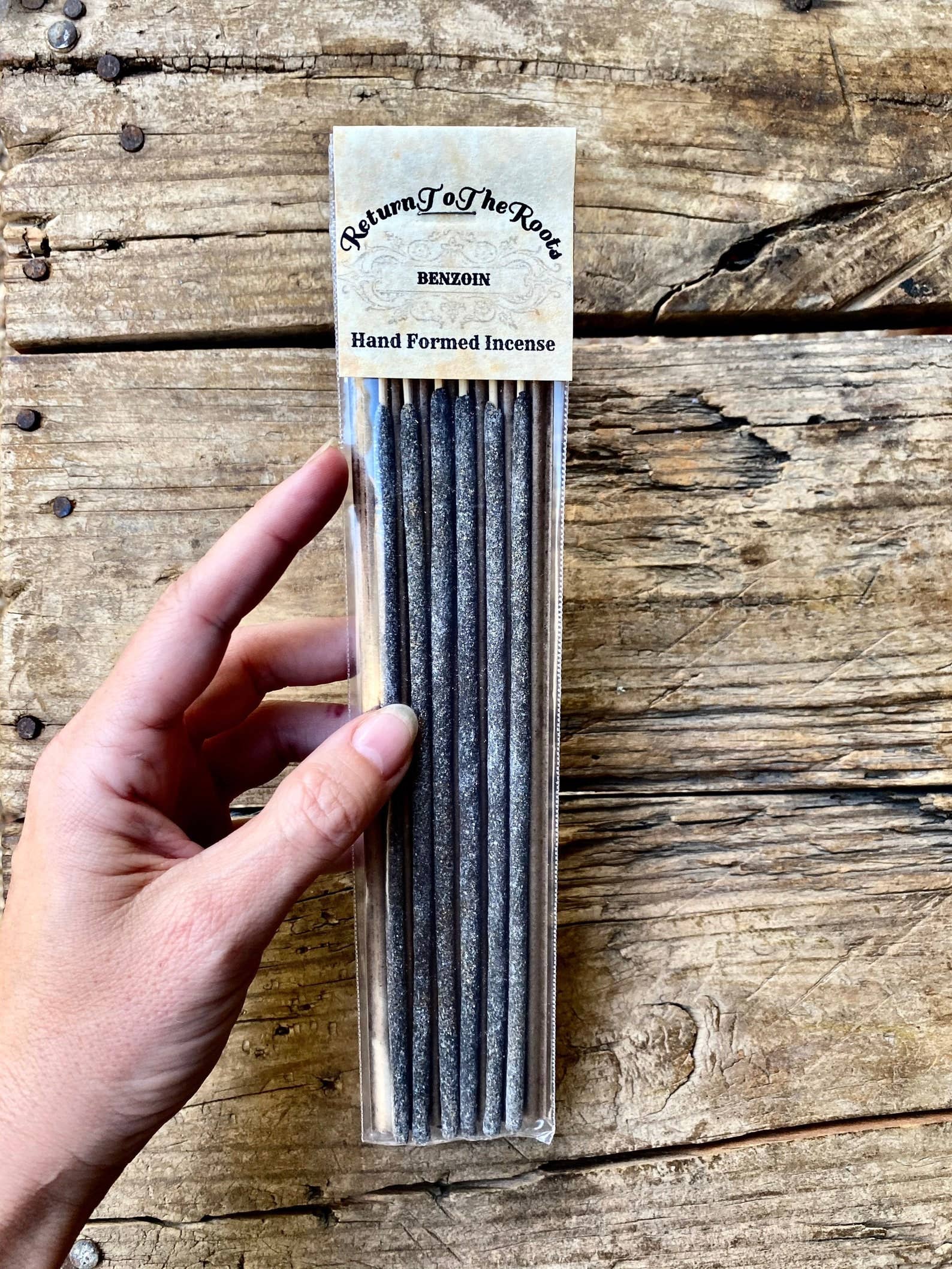 Benzoin Incense Sticks – Sacred Grounding & Divine Comfort - Velora Ritual
