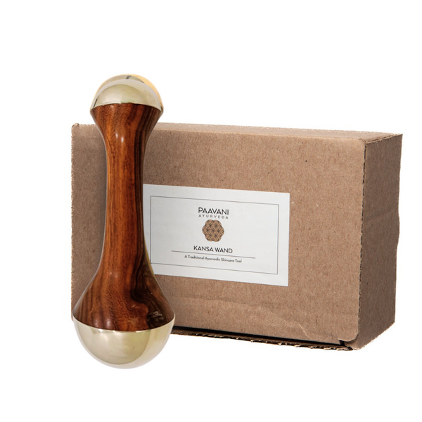 Dual-Dome Kansa Wand-| Ayurvedic Tool for Detoxification