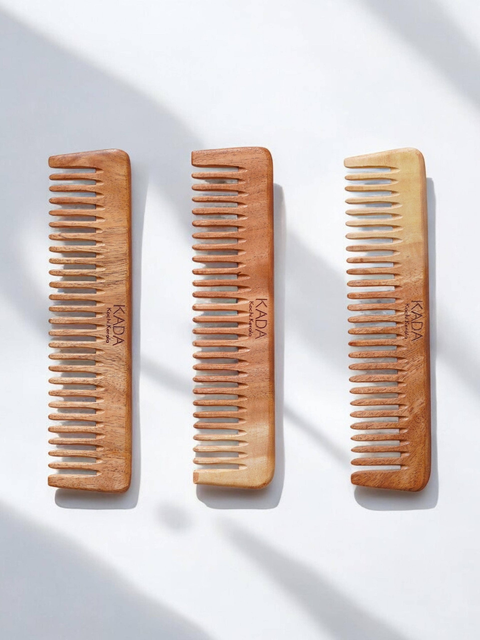 Ayurvedic Neem Wood Comb – Nourishment for Hair & Scalp - Velora Ritual