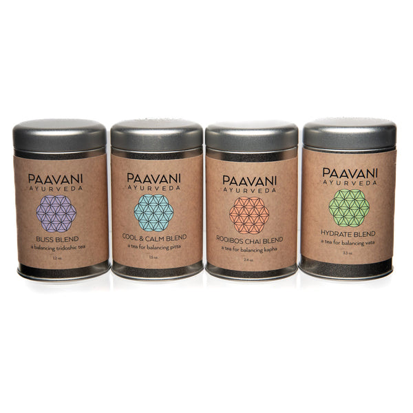 Herbal Tea Stack | Expanded Ayurvedic Tea Collection - Velora Ritual