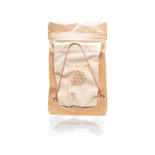 Copper Tongue Cleaner - Ayurvedic Tongue Scraping for Fresh Breath & Daily Detox