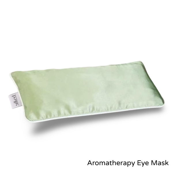Silk Aromatherapy Weighted Eye Mask Pillow