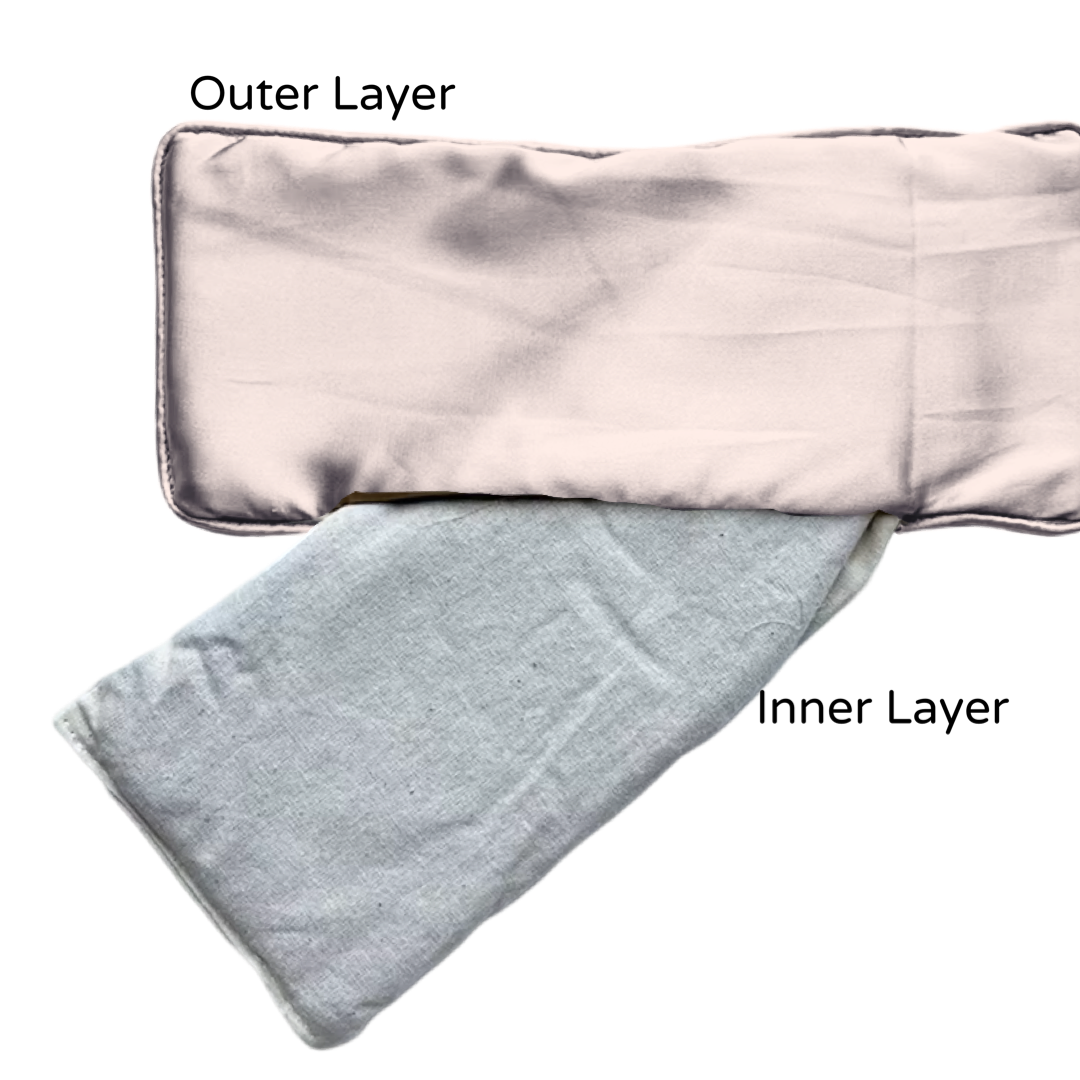 Silk Aromatherapy Weighted Eye Mask Pillow