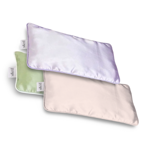 Silk Aromatherapy Weighted Eye Mask Pillow