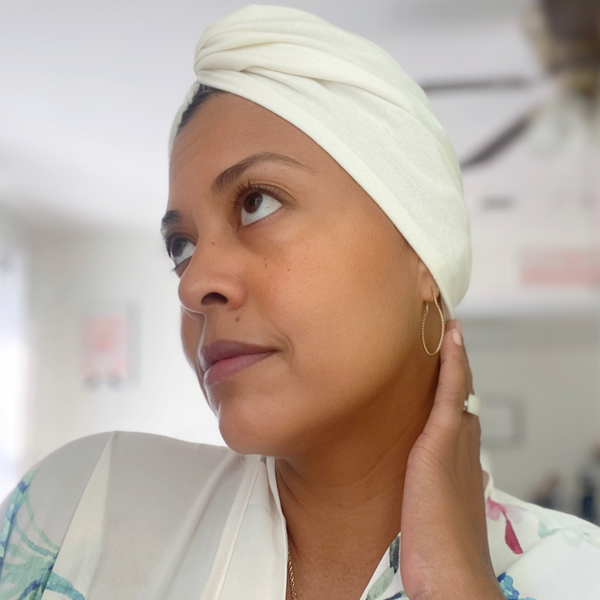 Magic Hair Towel Turban - 100% RAW Silk - Velora Ritual