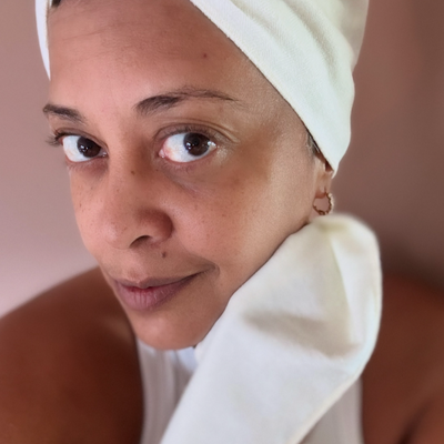 Magic Exfoliating Face/Hair Towel - 100% RAW Silk