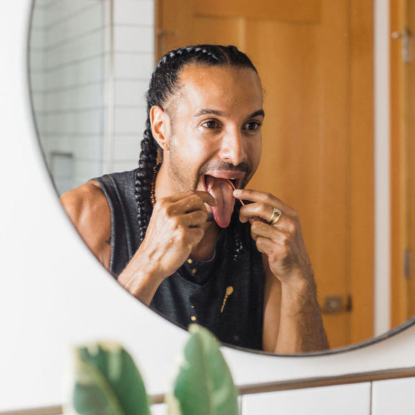 Copper Tongue Cleaner - Ayurvedic Tongue Scraping for Fresh Breath & Daily Detox