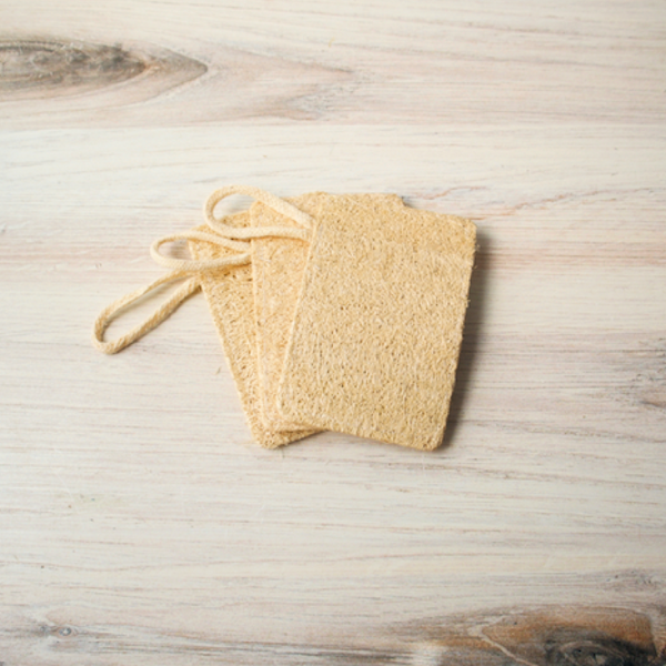 Natural Loofah Dish Sponges – Set of 2