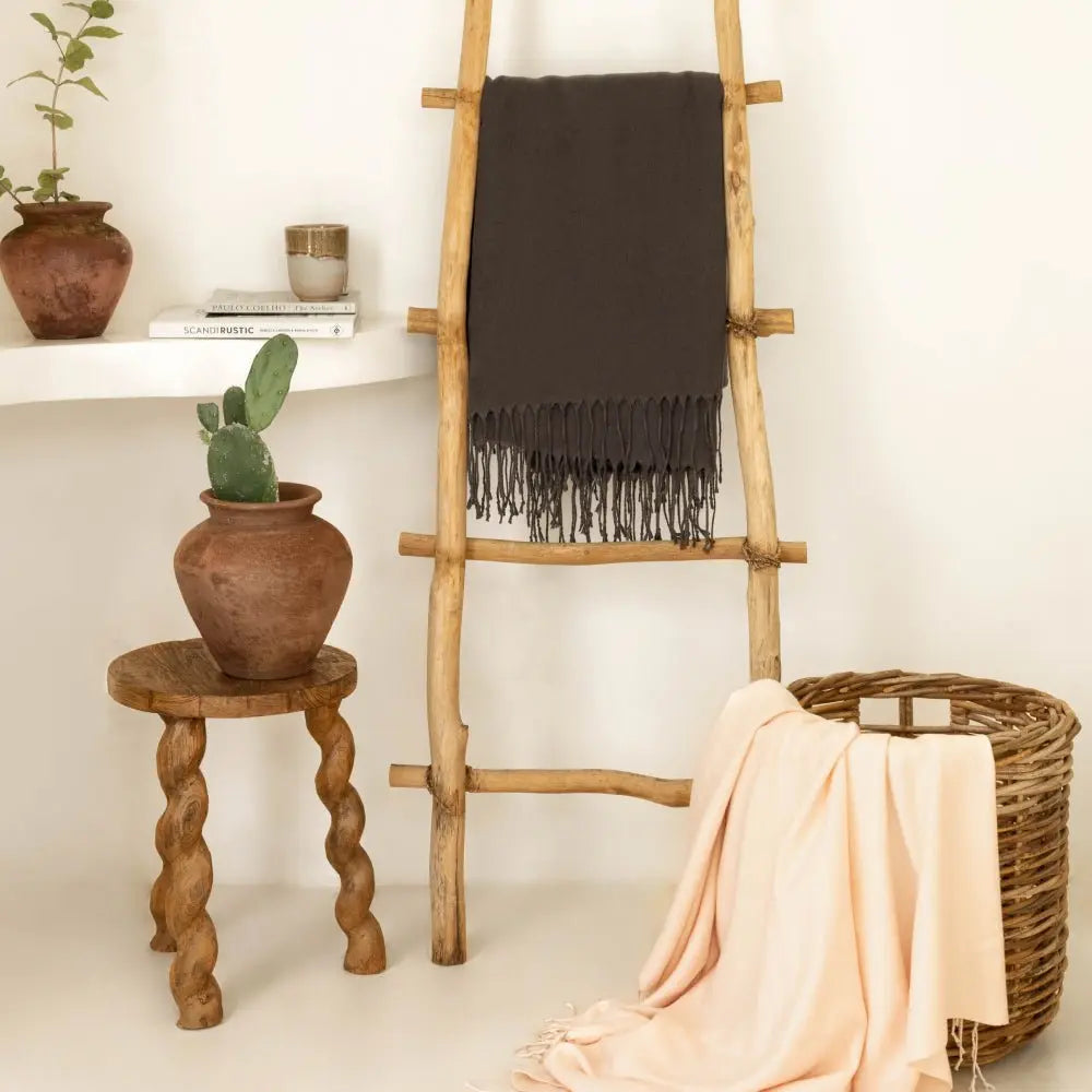 Vegan Cashmere Throw Blanket CleanBamboo® Luxe Comfort