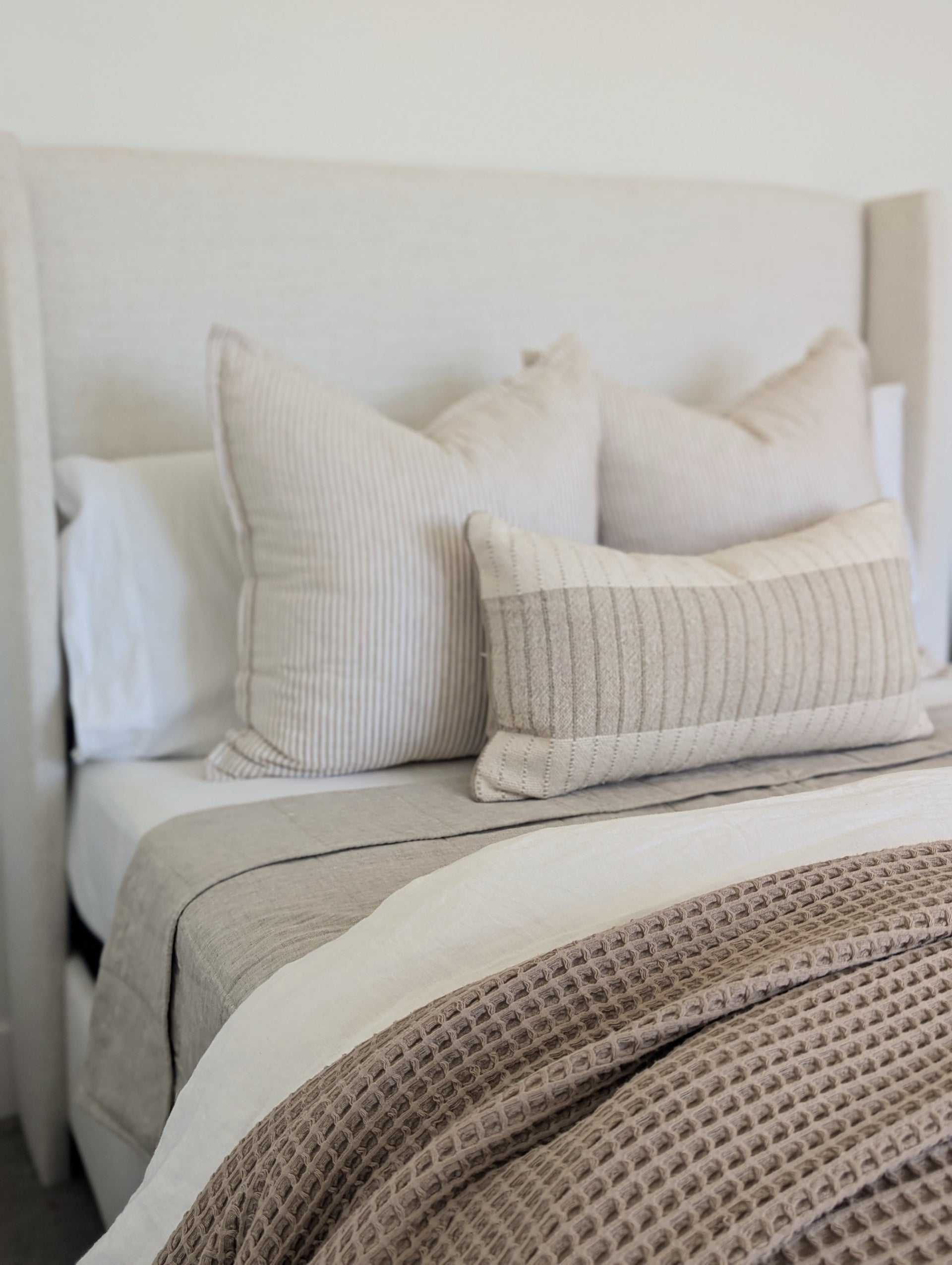 Organic Luxury Turkish Cotton Waffle-Weave Blanket