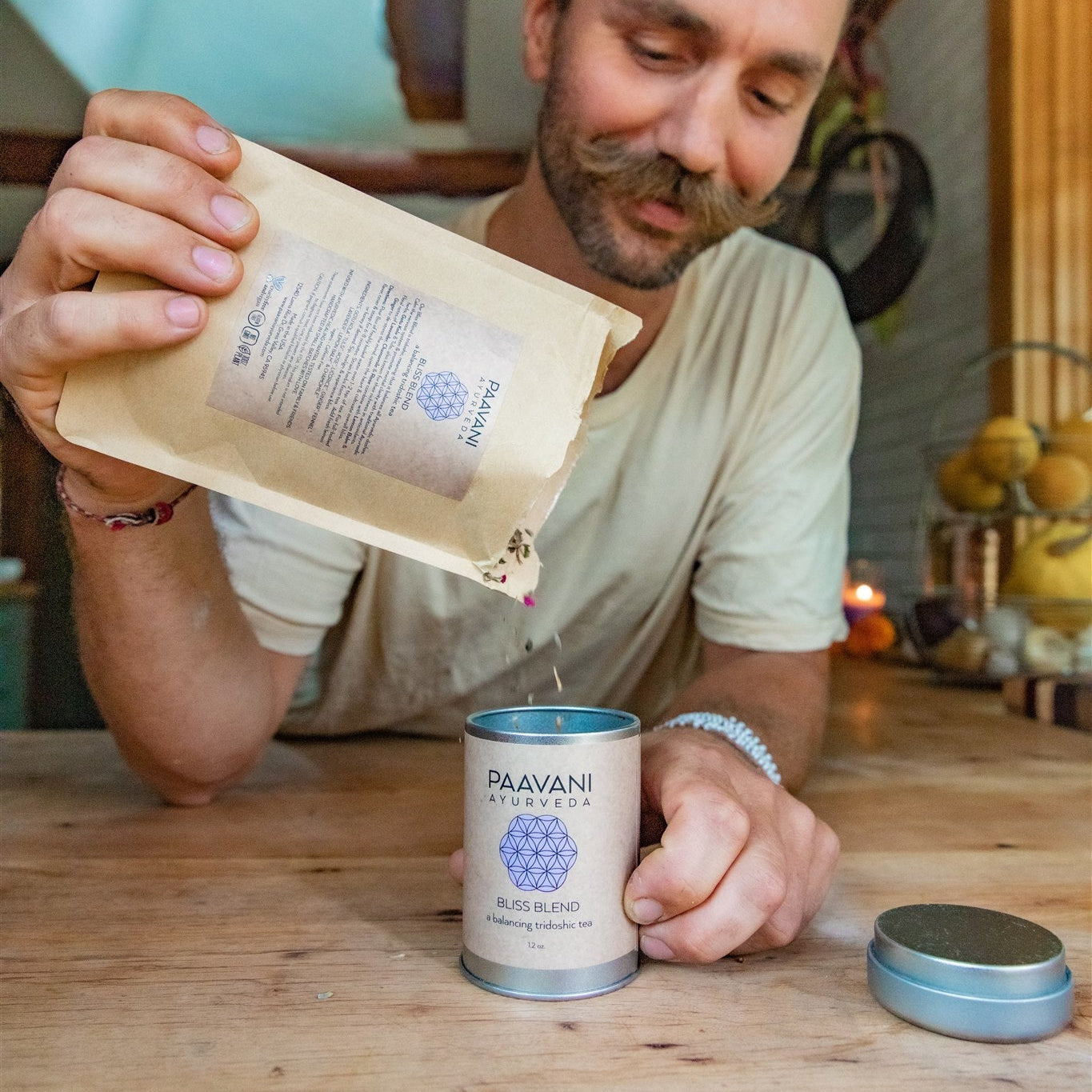 Bliss Blend | Tridoshic Tea for Relaxation & Harmony - Velora Ritual