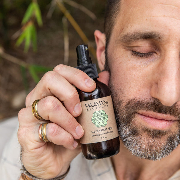 Vata Spritzer - Ayurvedic Aromatherapy Mist for Grounding & Calm