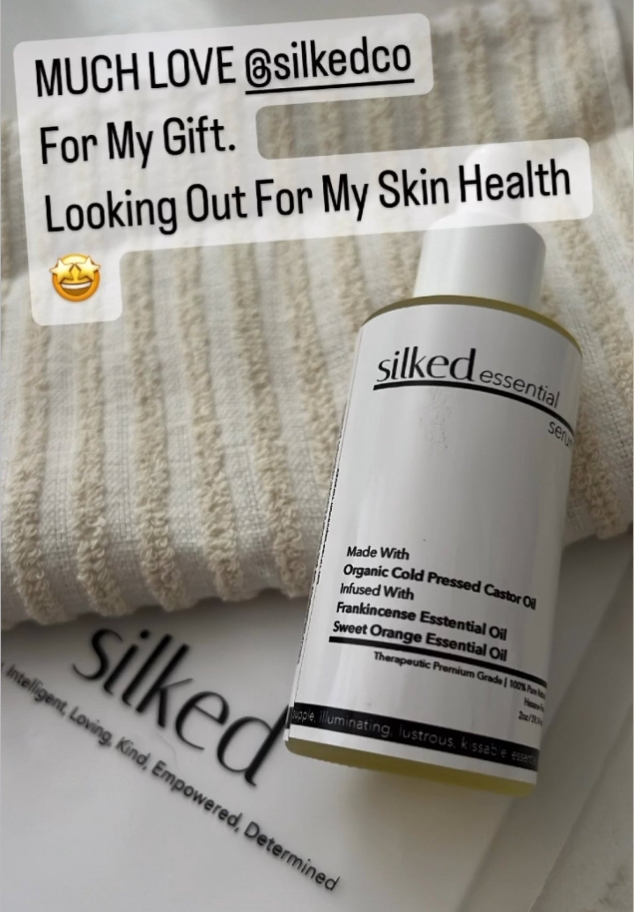 Magic Exfoliating Face Towel - 100% RAW Silk - Velora Ritual