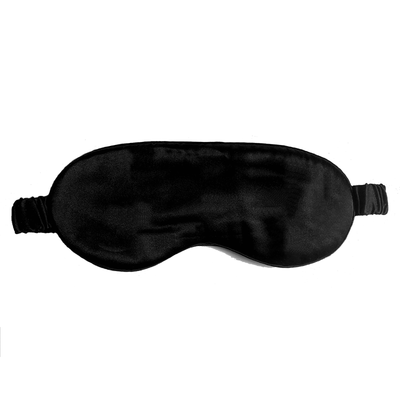 Black Silk Eye Mask