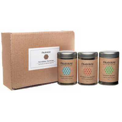 Herbal Tea Ritual - Organic Loose-Leaf Ayurvedic Tea Collection