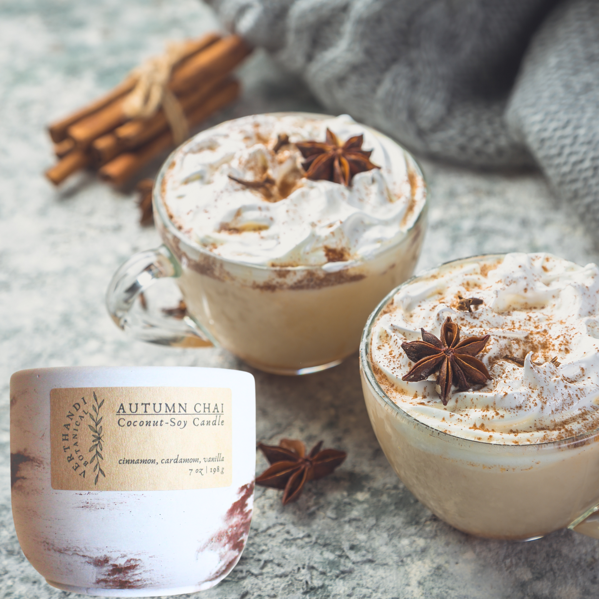 AUTUMN CHAI CANDLE - Velora Ritual