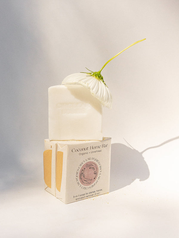 Earth-Crafted Coconut Cleaning Bar – 3-in-1 Organic Soap Set