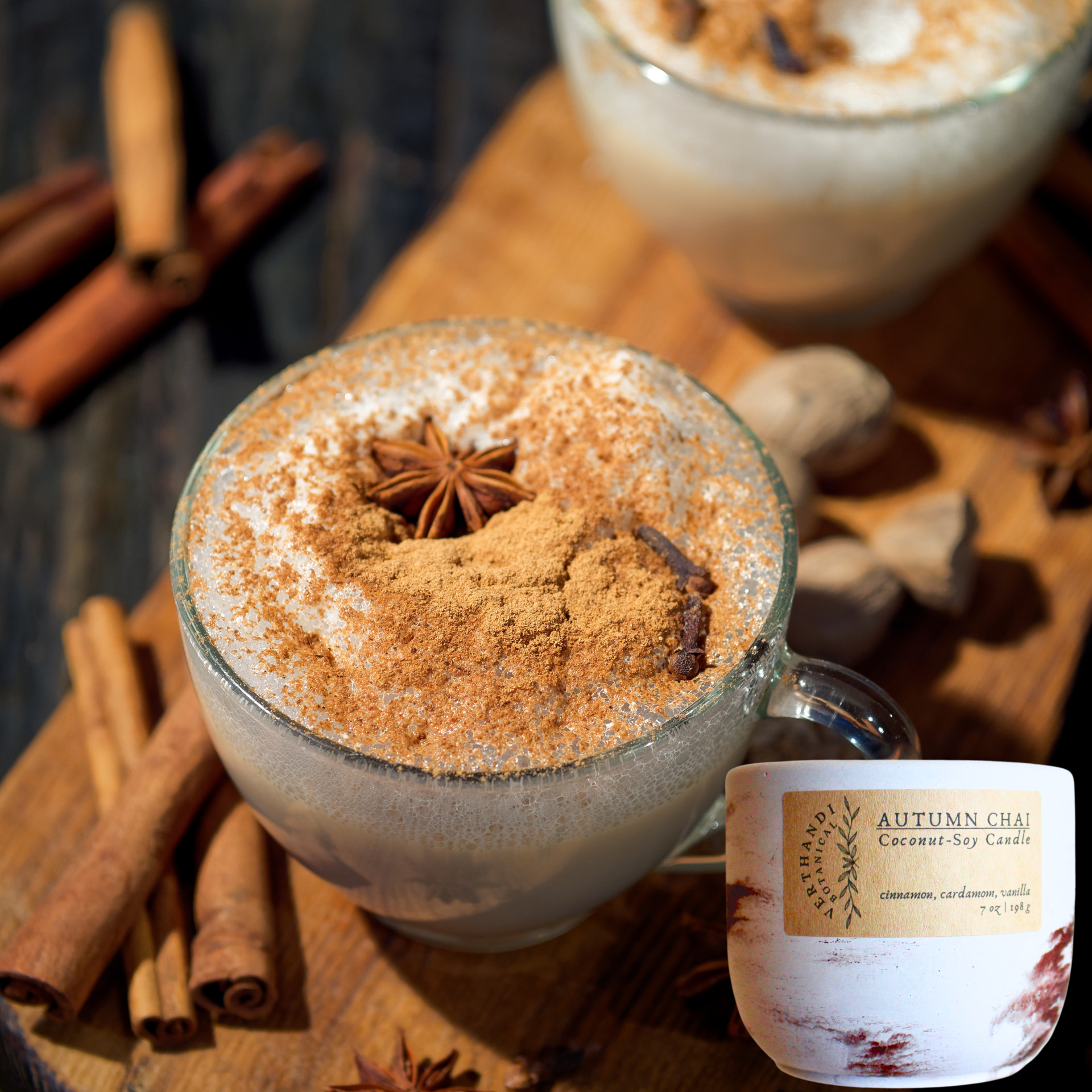 AUTUMN CHAI CANDLE - Velora Ritual