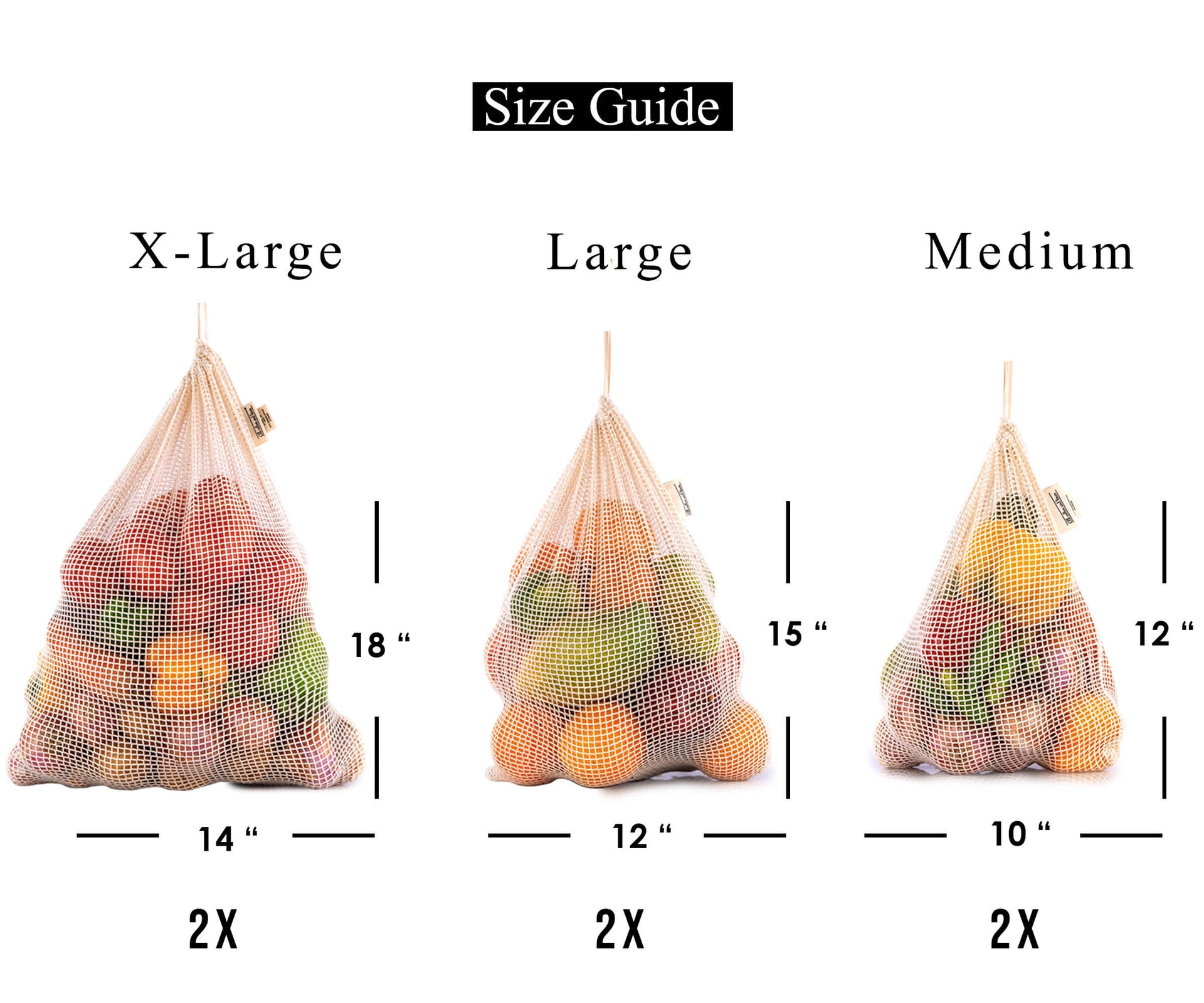 Reusable Mesh Produce Bags