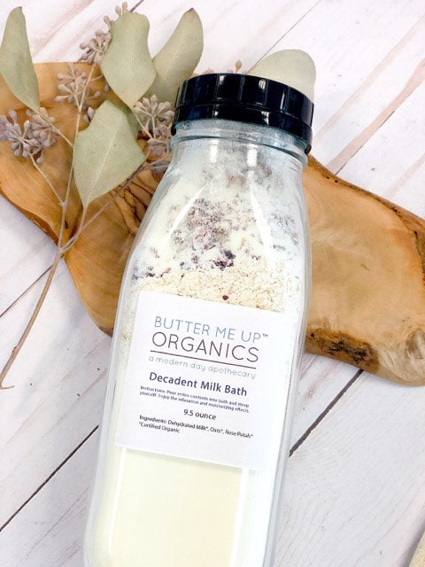 Botanical Rose Milk Bath – Decadent Petal & Oat Soak