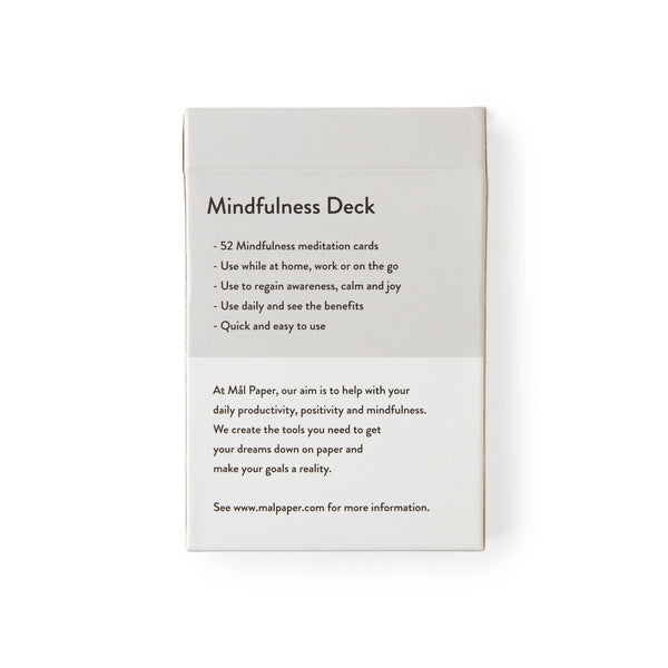 Mindfulness Meditation Card Deck - Velora Ritual